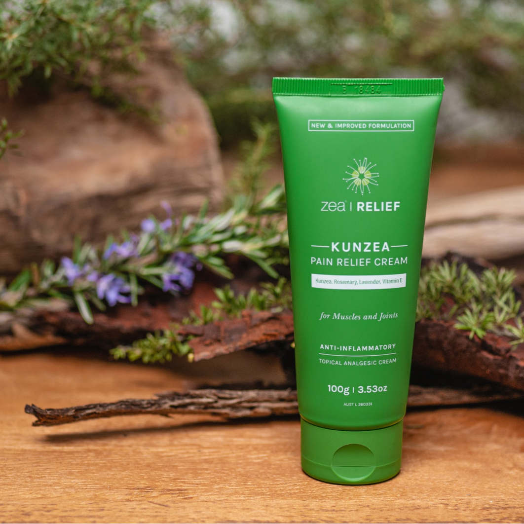 Zea Relief Kunzea 止痛霜的区别