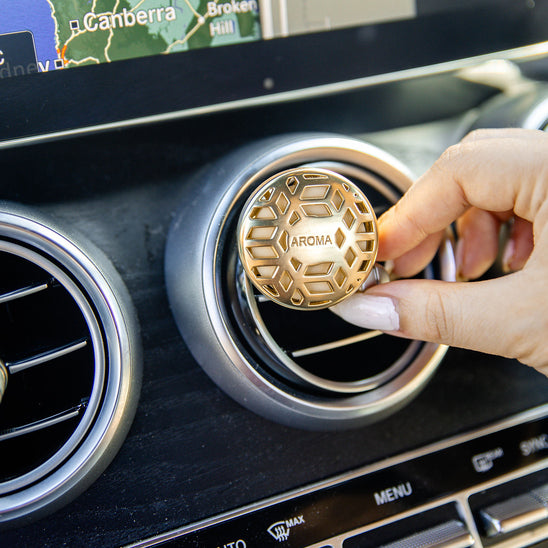 Metal Clip-On Car Diffuser - lifestyle