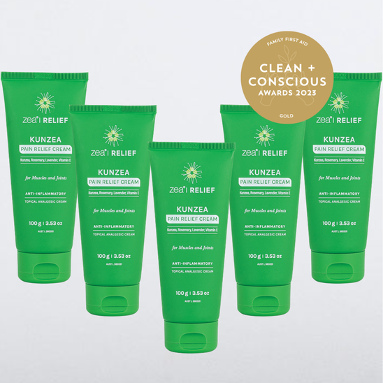 Kunzea Pain Relief Cream - 100g / 5 Pack
