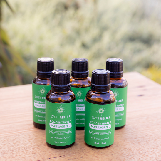 Kunzea Concentrated Massage Oil - 30mL / 5 Pack