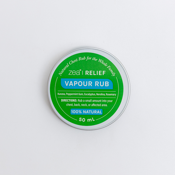 Zea Natural Vapour Rub 50ml jar