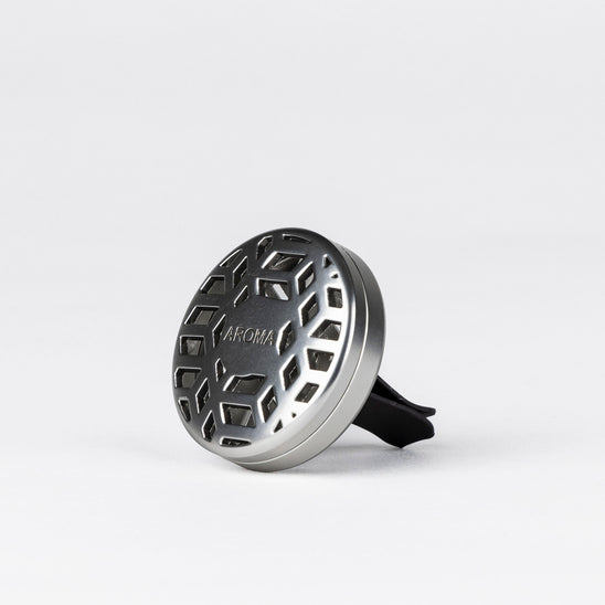 Metal Clip-On Car Diffuser - Silver