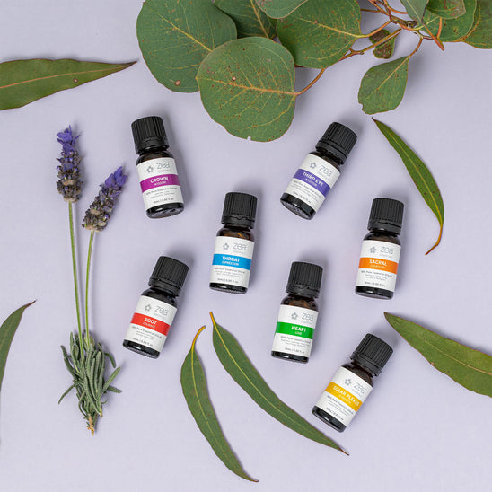 7 x Zea Essentials Chakra Blends [Complete Set] - lifestyle