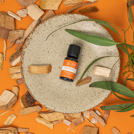 Cedarwood Essential Oil - lifestyle
