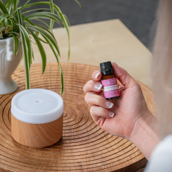 Rose Geranium Essential Oil - lifestyle