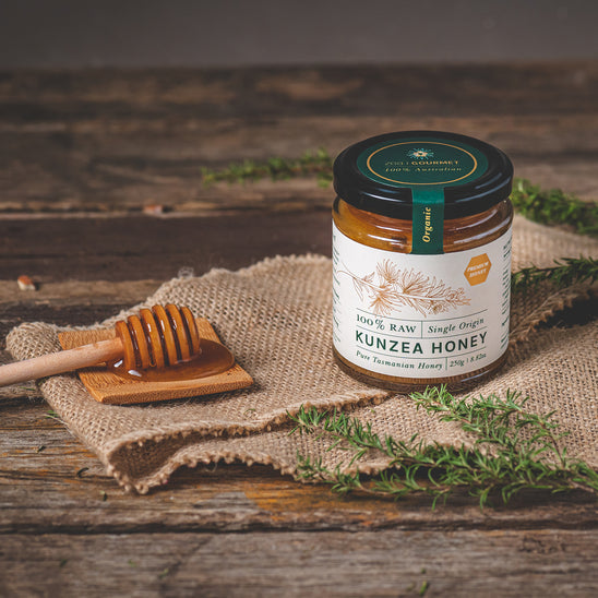 Kunzea Honey - 100% Raw Tasmanian Honey - lifestyle