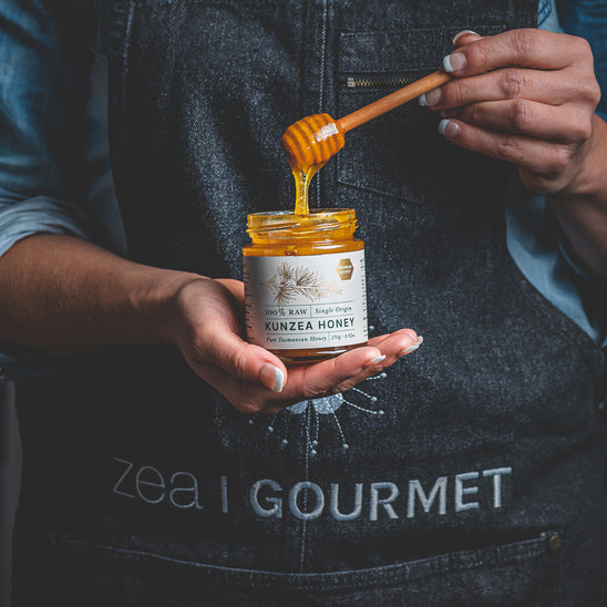 Kunzea Honey - 100% Raw Tasmanian Honey - lifestyle